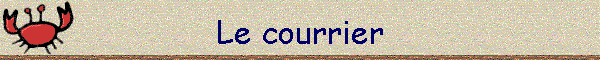 Le courrier