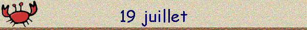 19 juillet